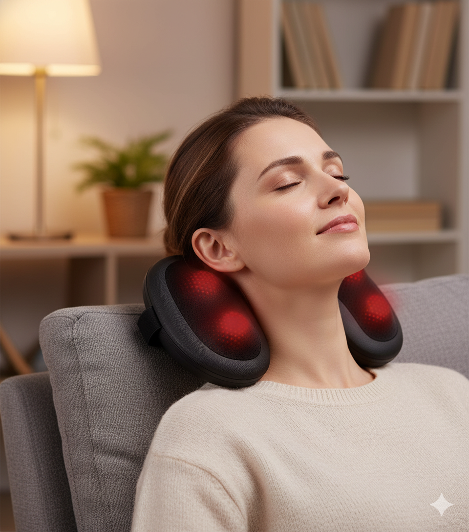 NeuroCush Neck Rest Massager Cushion